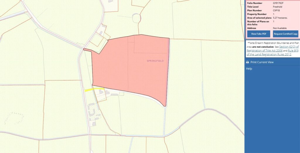 Land At Springfield
