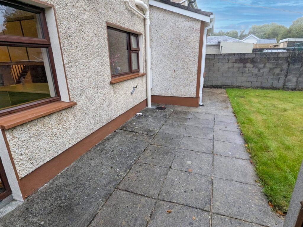 Rear Patio